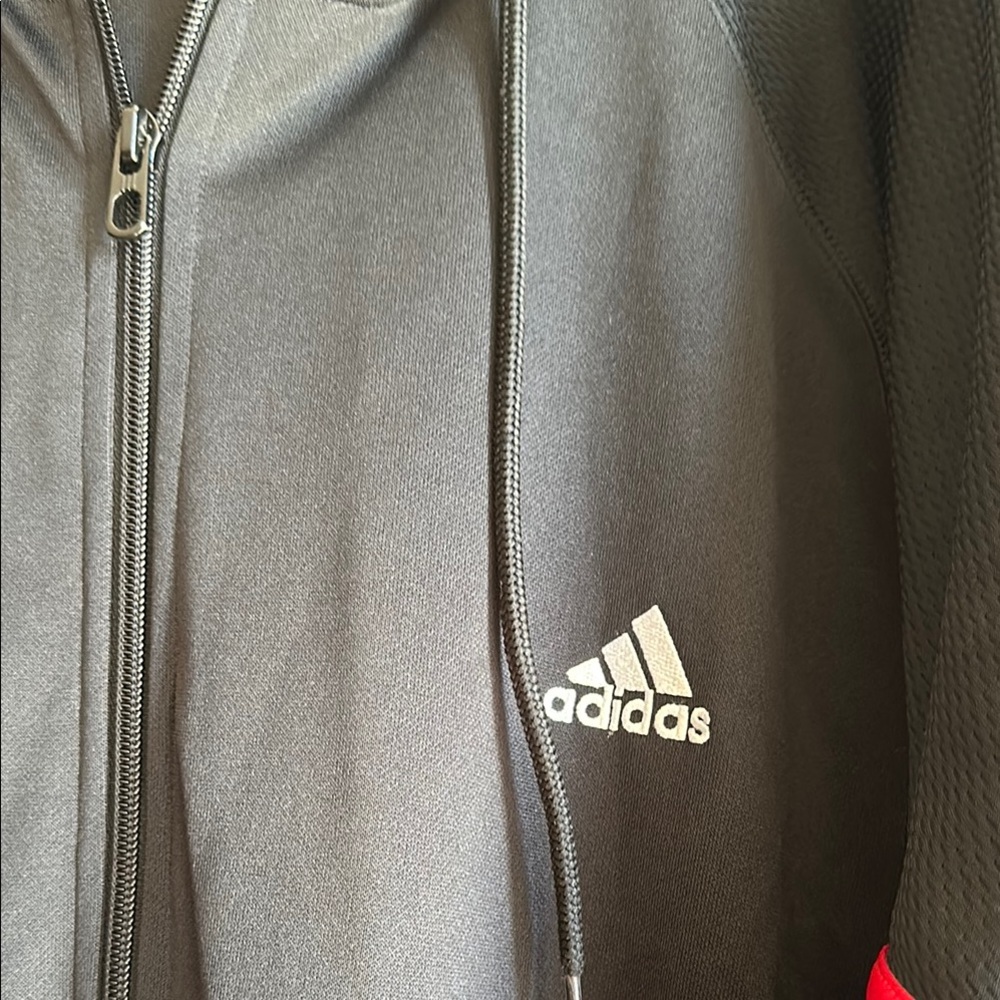 Adidas Performance Black and Red Jacket men’s size 3X - Picture 2 of 9
